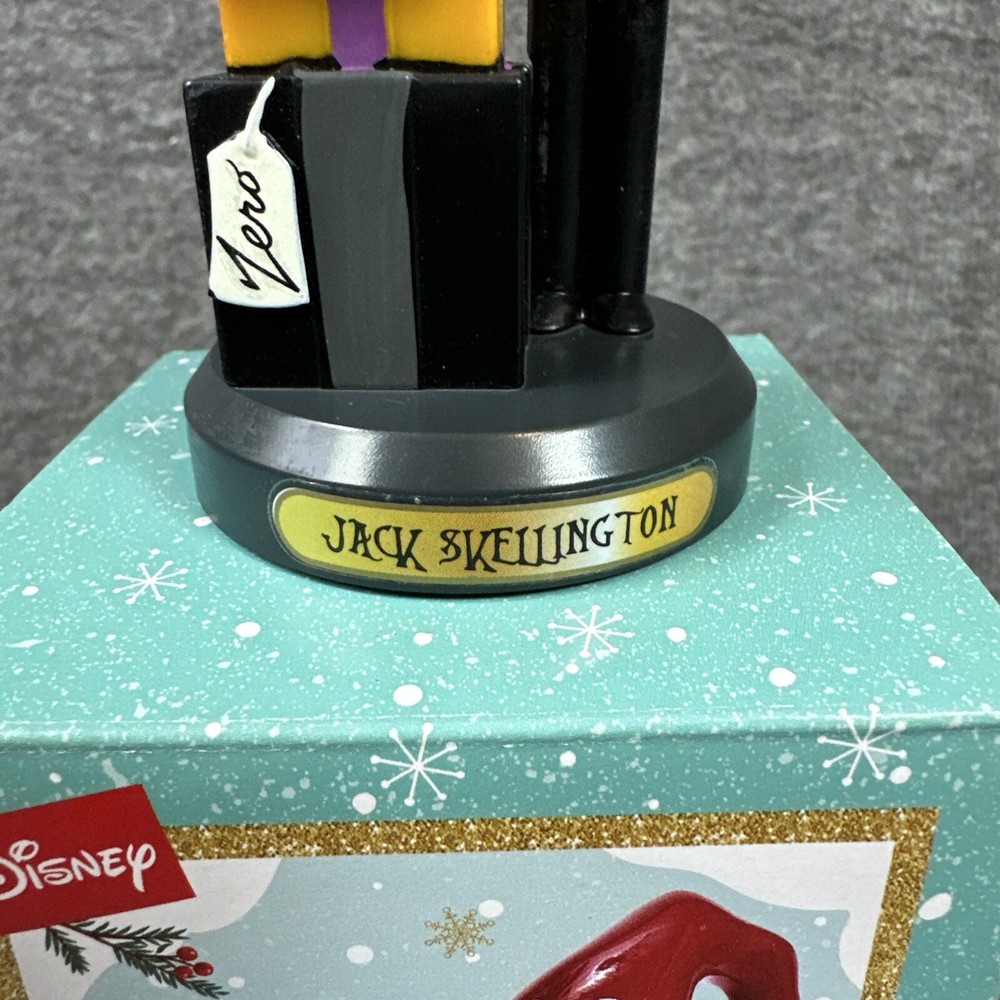 Kurt Adler Nightmare Before Christmas Jack Skellington 6" Nutcracker Decoration