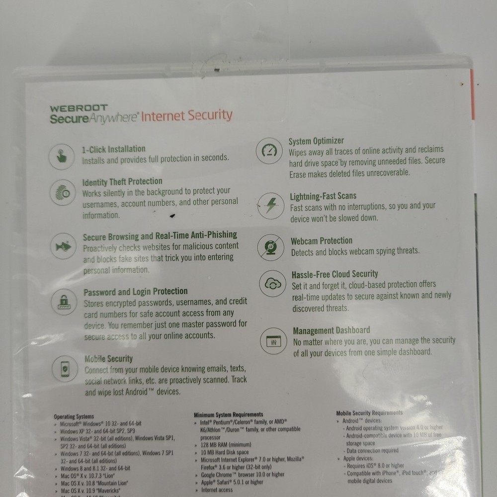 Webroot Secure Anywhere Internet Security Full Version for Windows & Mac