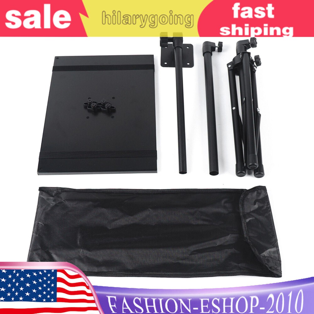 Mobile Projector Floor Tripod Stand Adjustable Height Laptop Holder with Tray