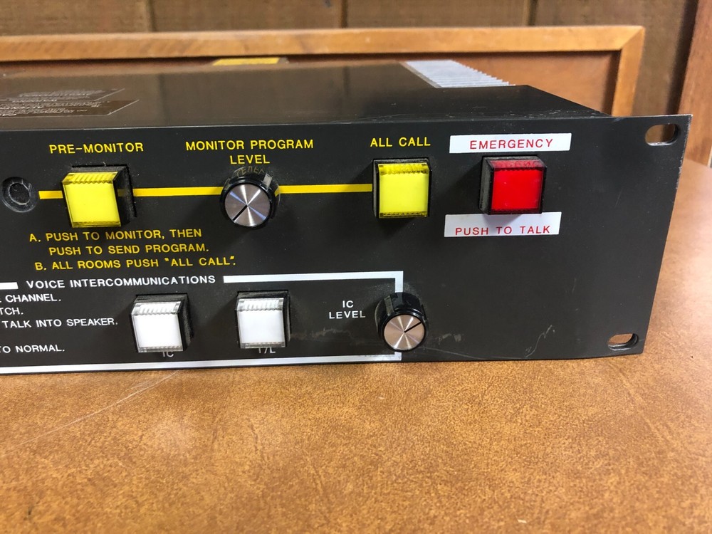 Dukane 1A953 Intercom Control Panel