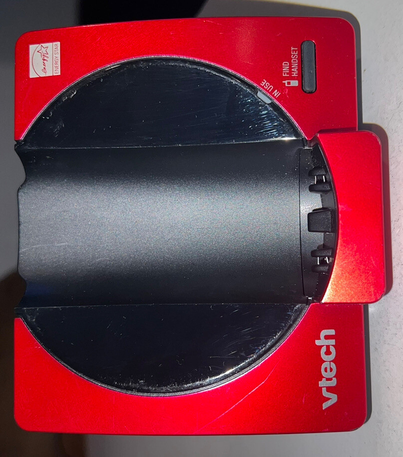 Vtech CS6919-16 Replacement Charging Red Main Base Cradle ONLY No AC Adapter
