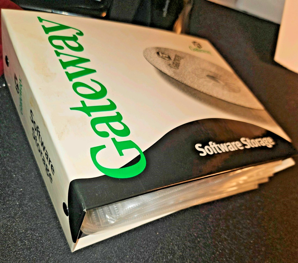 Gateway Restoration CDs with Manual - 9pc CD Disk Set Gateway Software