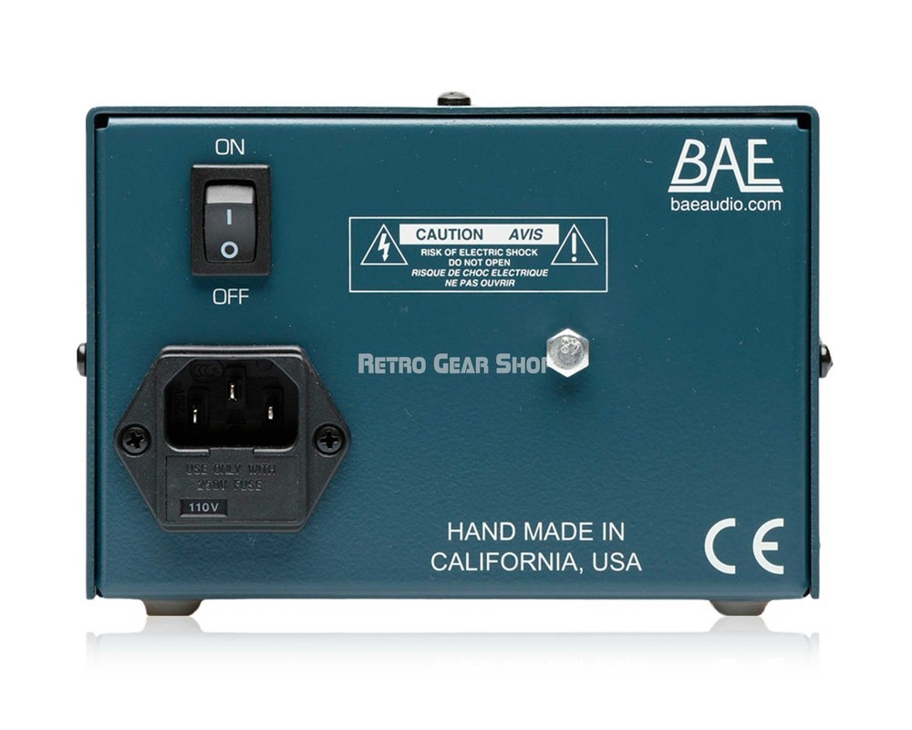 BAE 1028 Rackmount Mic Preamp / EQ with PSU
