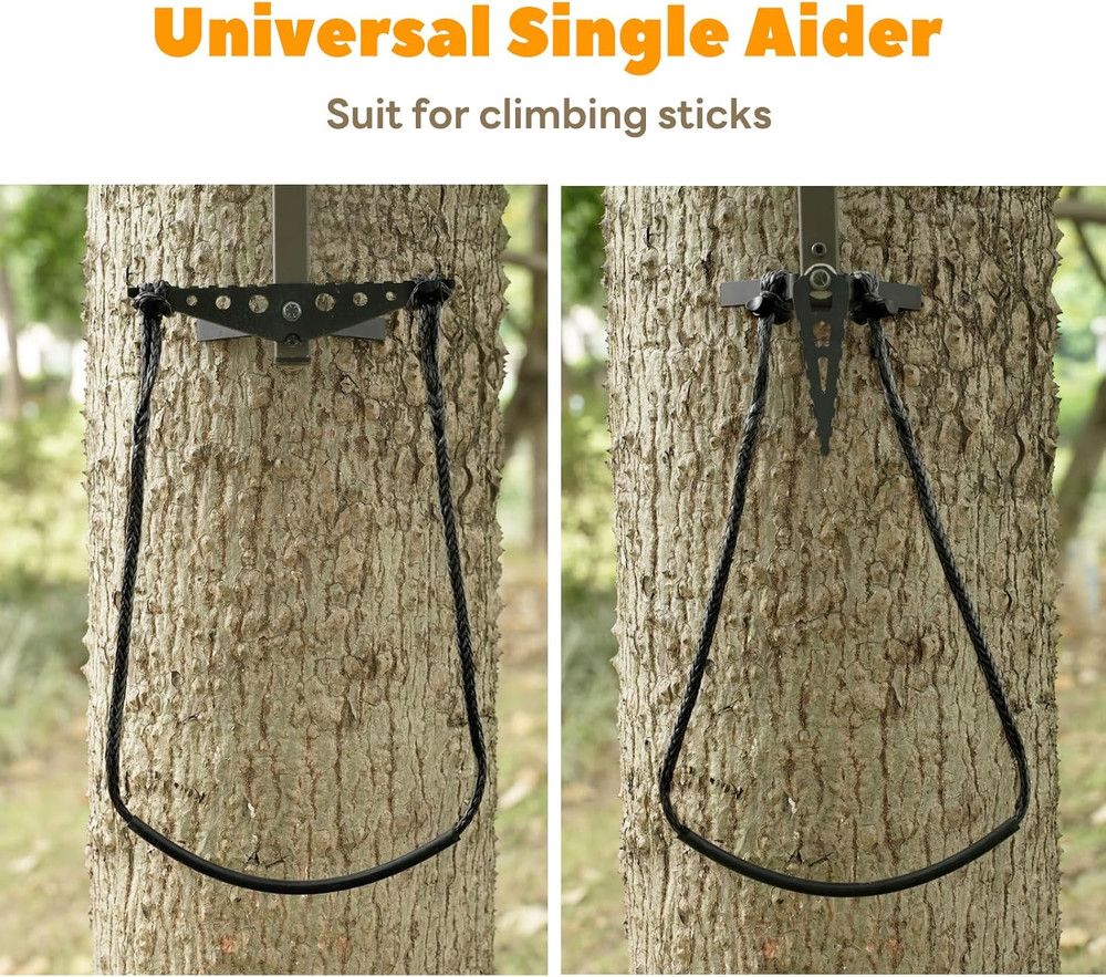Climbing Stick Aider for Hunting Daisy Chain Single Step