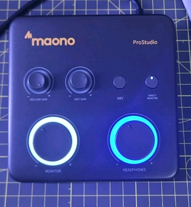 MAONO USB Audio Interface for PC: Interface with XLR Input 24-bit/192kHz OPENBOX