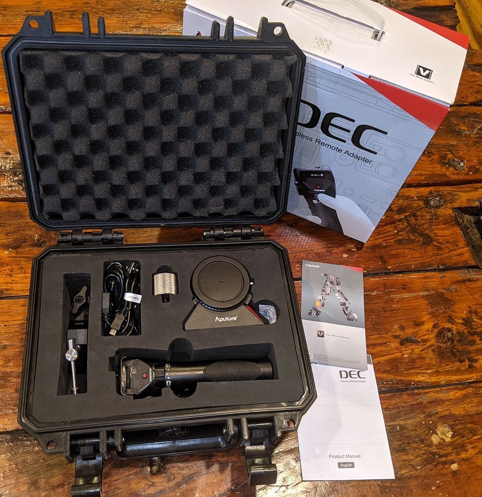 Aputure DEC Wireless Remote E-Mount Adapter With Case