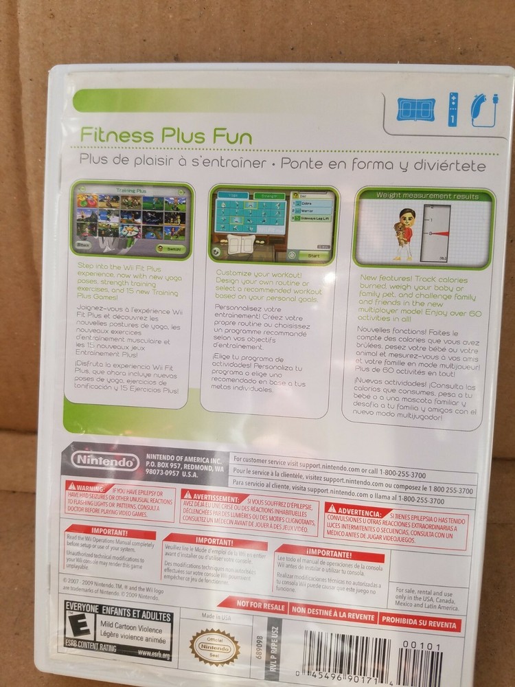 Tested working wii fit board and game bundle. Without box