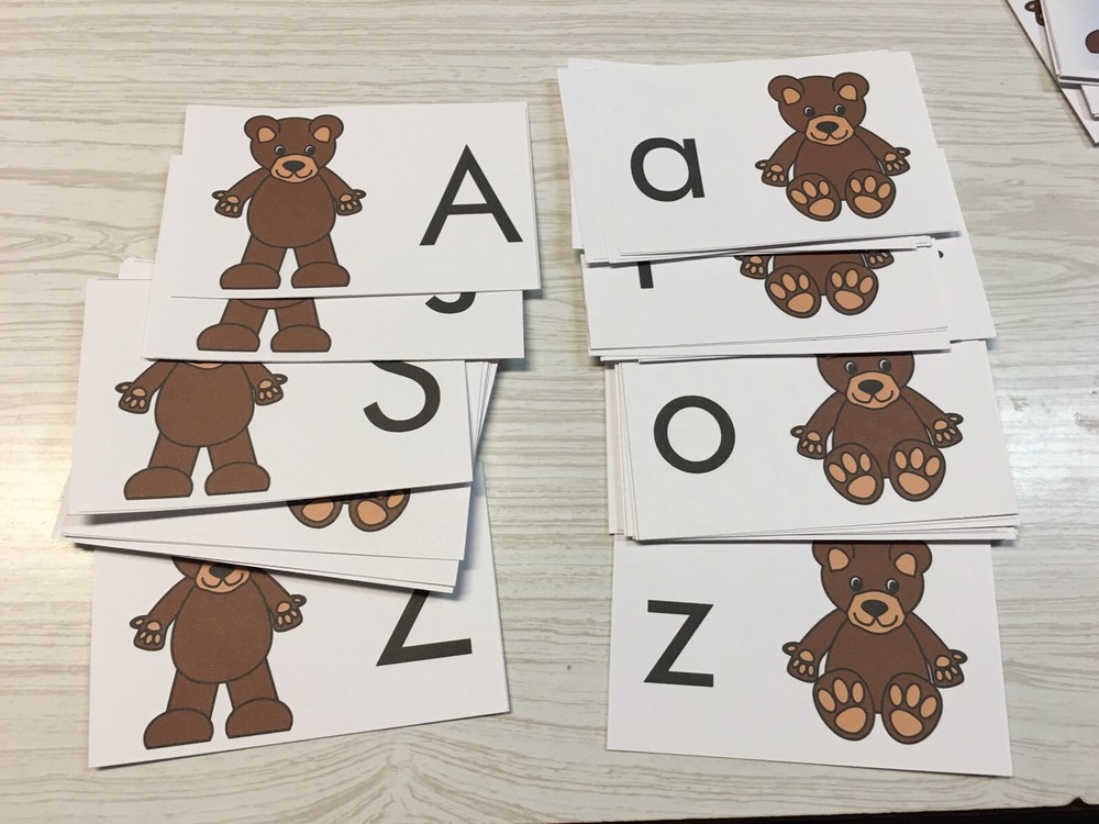 BEARS -THEMED Learning Activities Package - LAMINATED - Teaching supplies