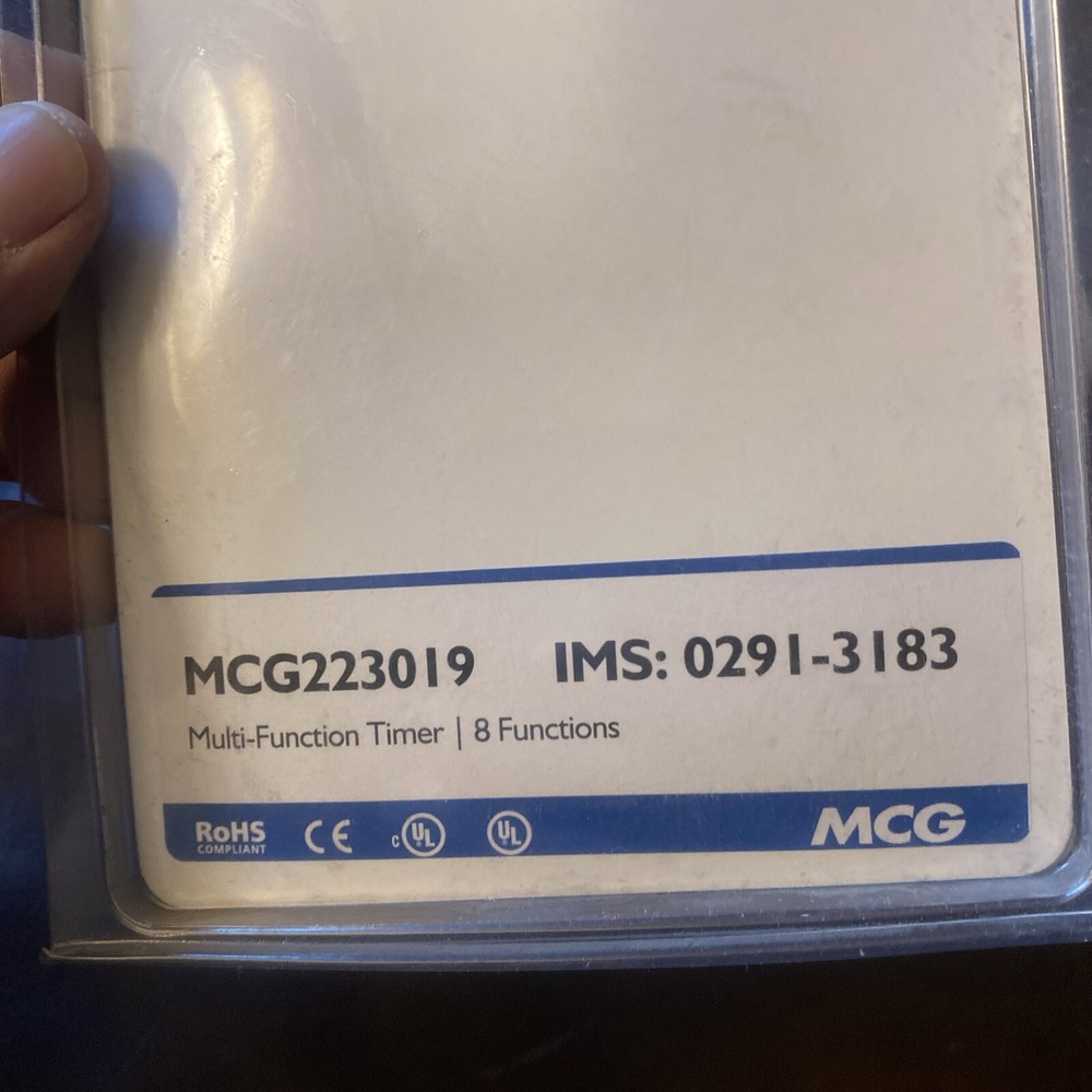 MCG Multi-Function Timer 8 Functions MCG223019 New in Original Box