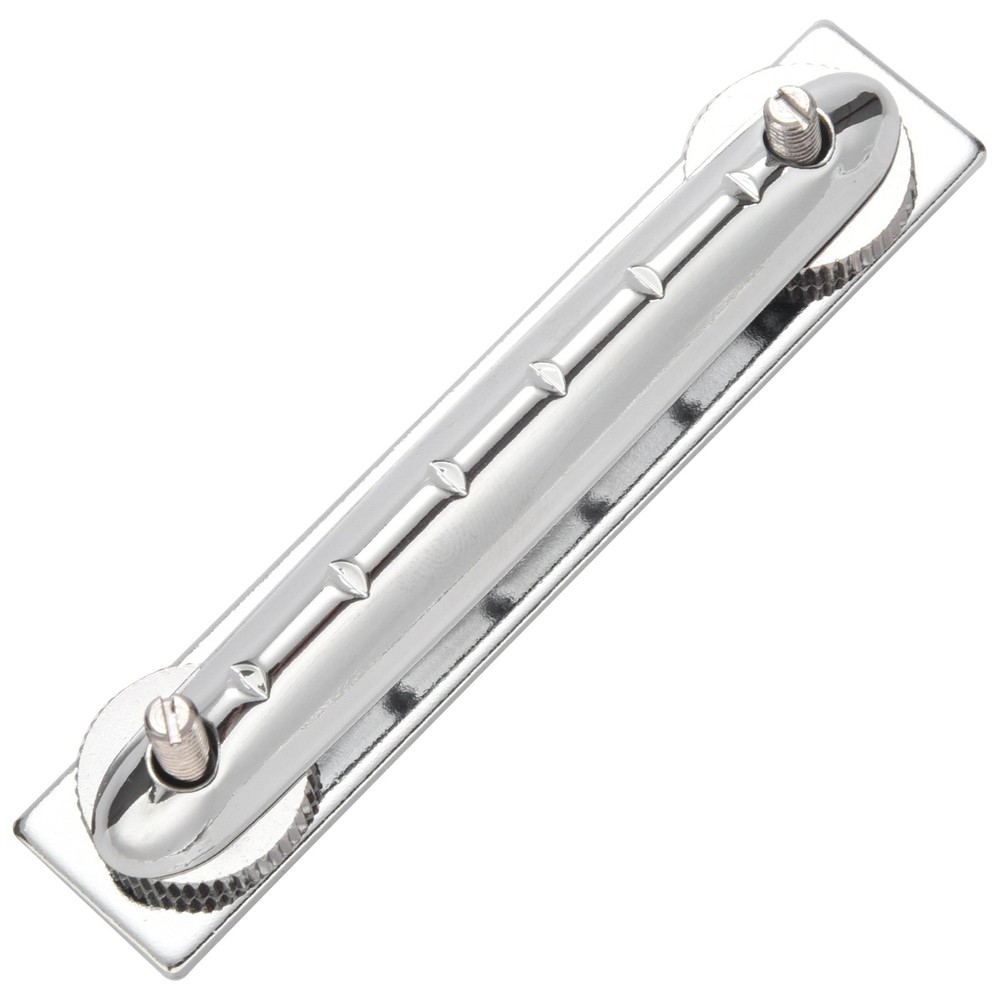 2 Set Fixed Adjustable Bridge Tailpiece for Harmony Guitar Q9F56529