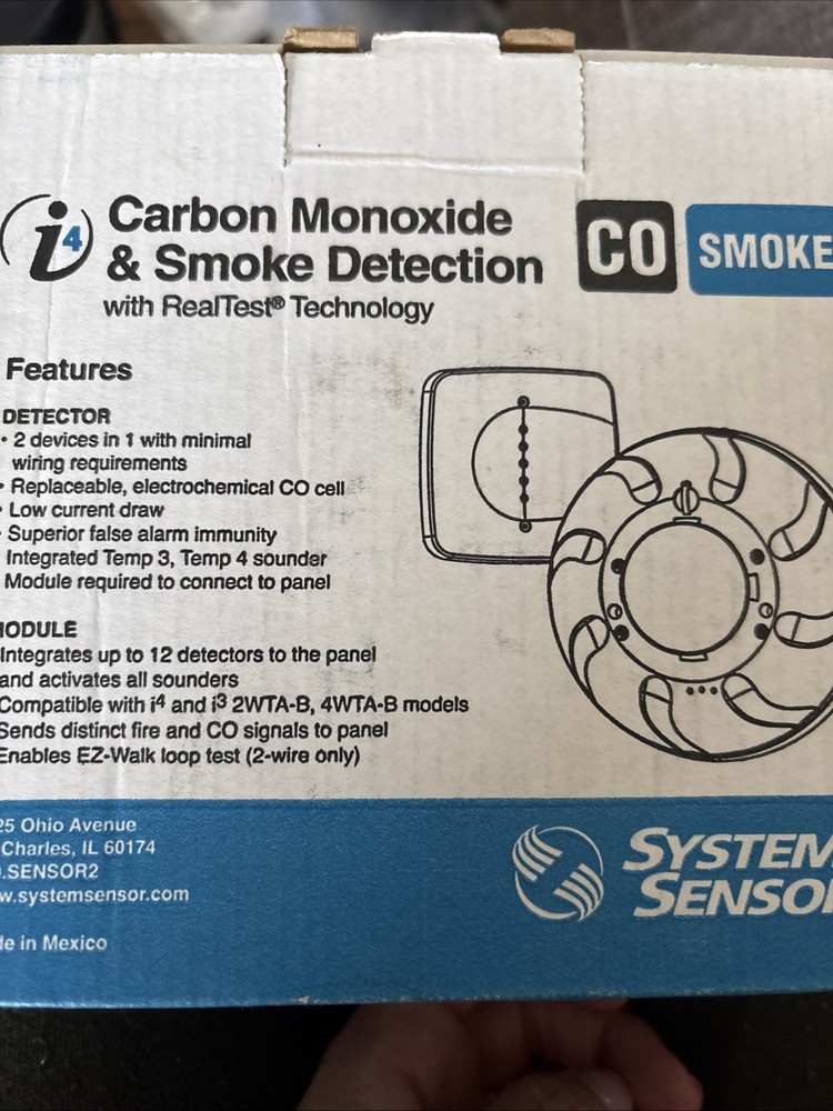 Carbon Monoxide & Smoke detection COSMOD2W