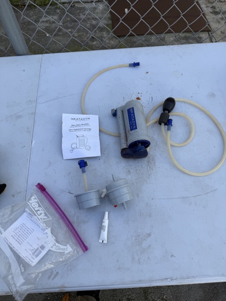 Katadyn Hiker Pro Microfilter Water Filtration System rb7