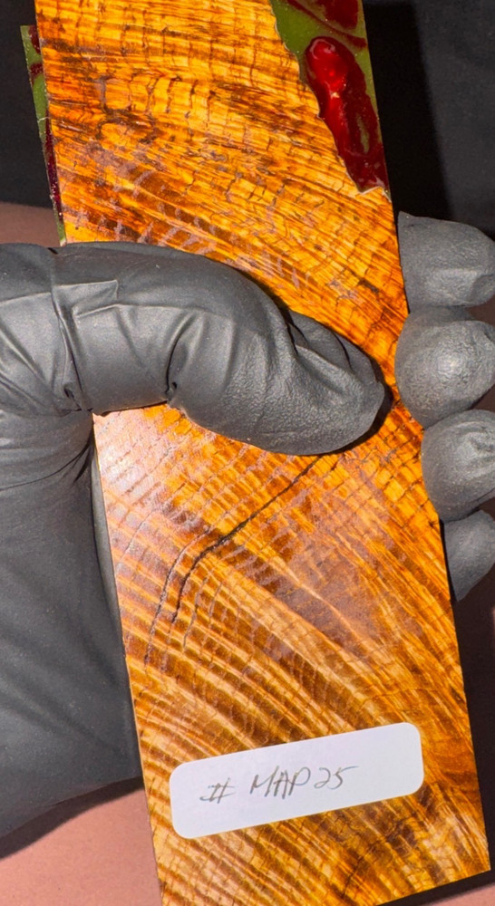 STABILIZED HYBRID MAPLE BURL,OVERSIZED KNIFE SCALE,TOOL HANDLES