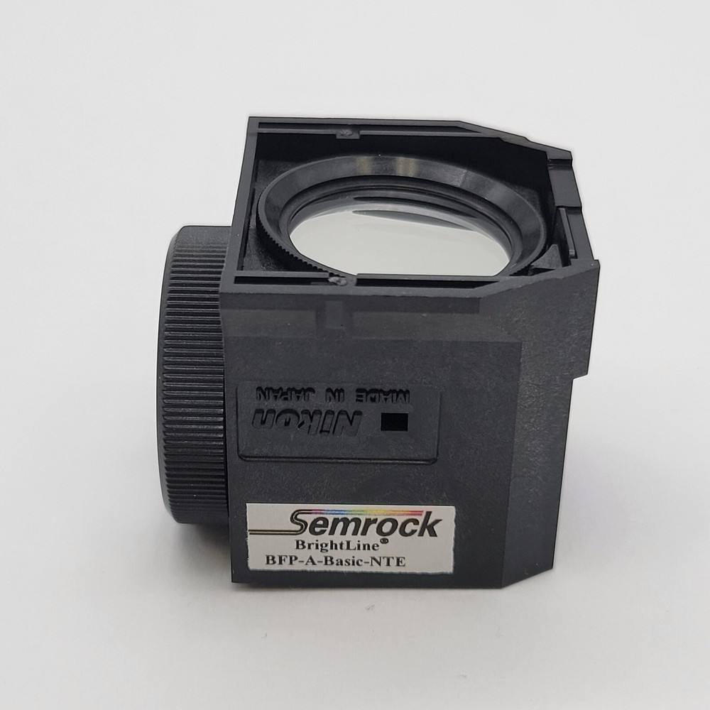 Nikon Microscope Fluorescence Filter Cube BFP Semrock