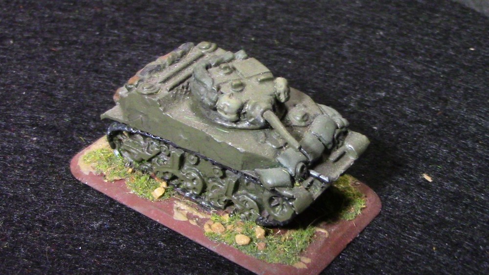 🔥 Pro-Painted 15mm Old Glory WW2 US M5 Stuart