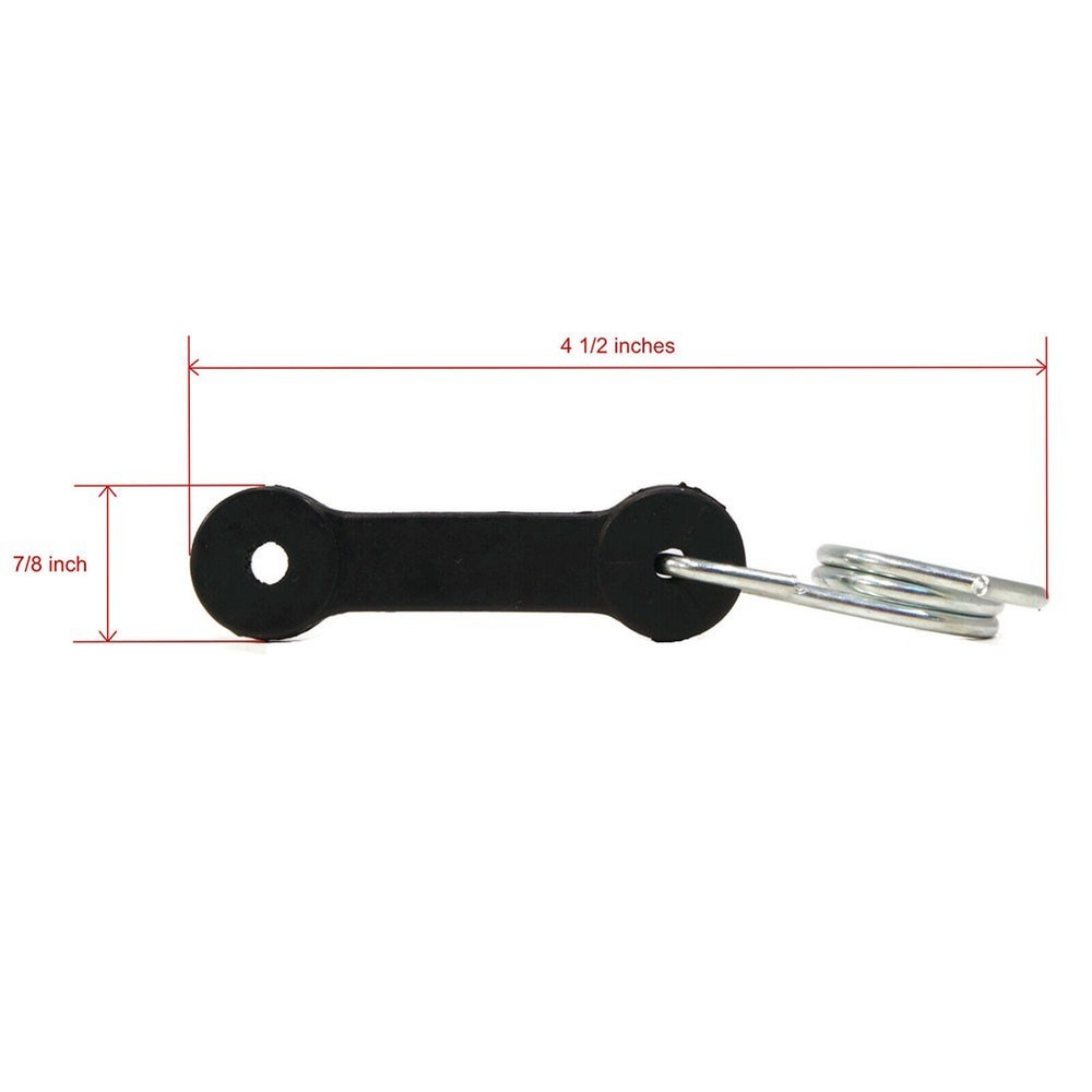 Heavy Duty Rubber Bungee Straps for Crafts Mower No More Clogging Problems!