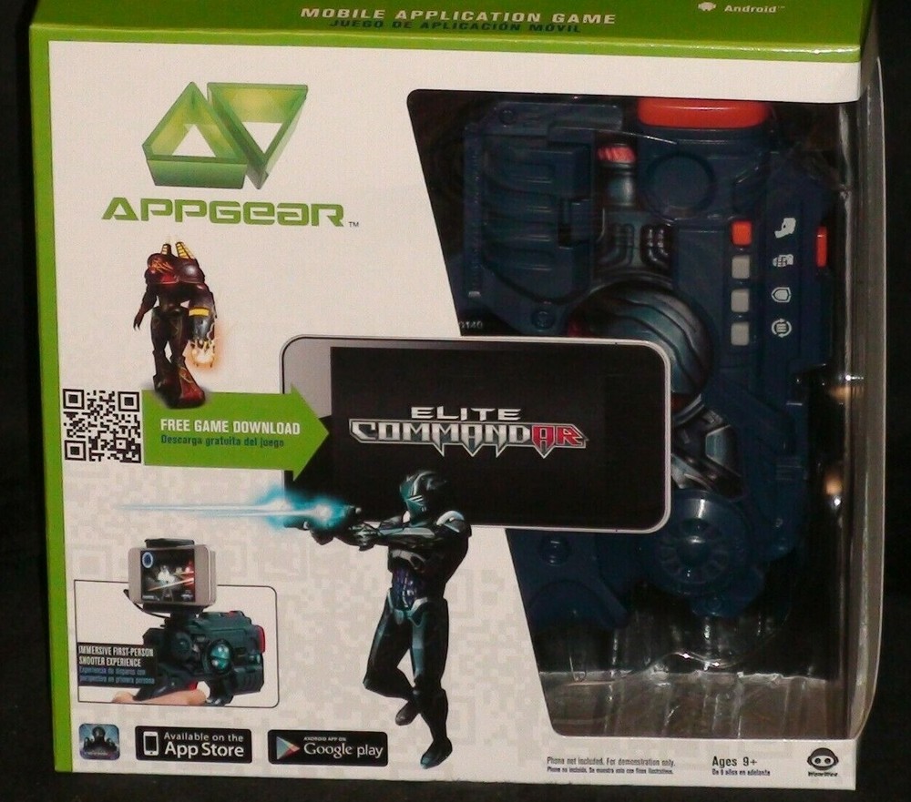 Appgear Elite Command Ar, & Akodomon For iPhone And Android New