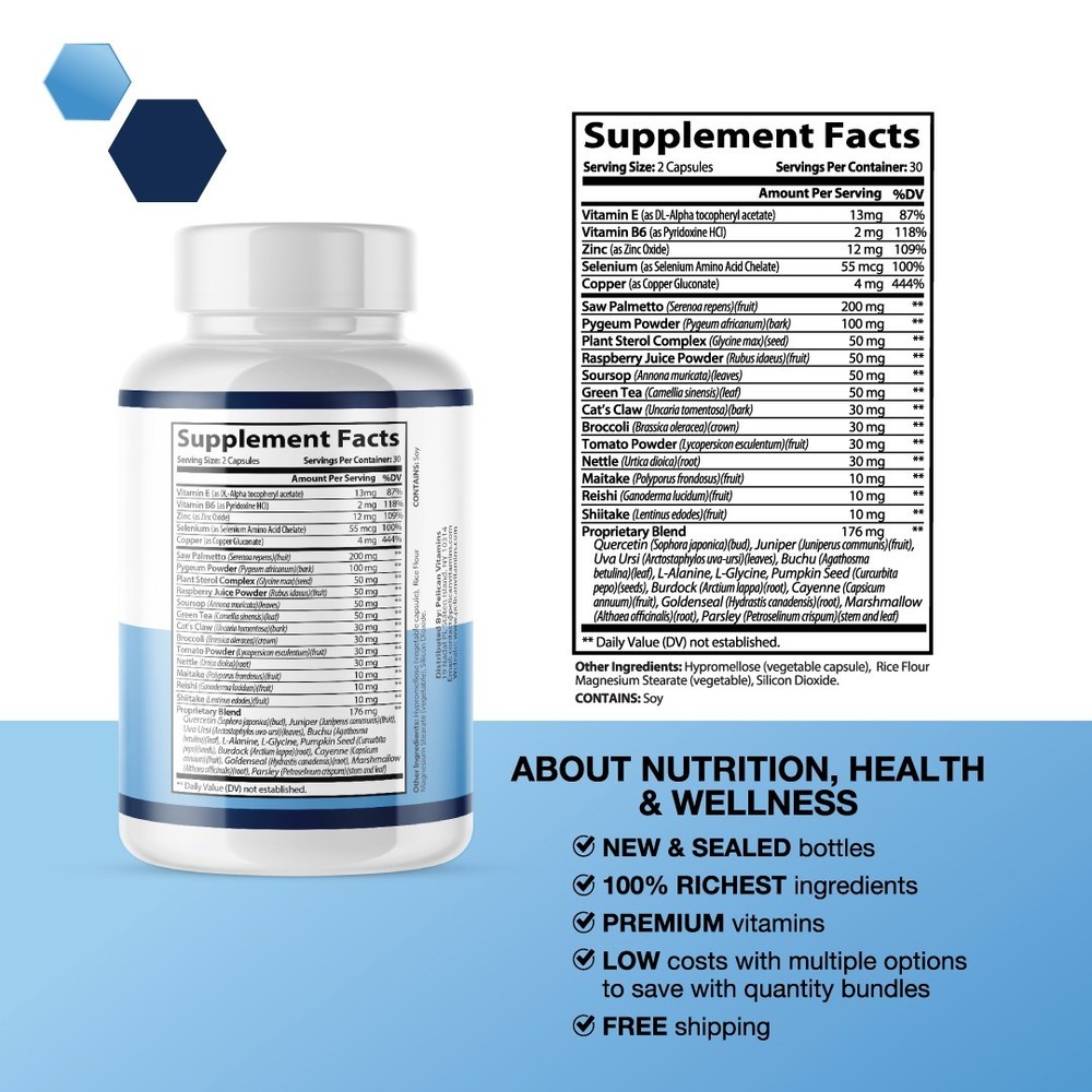 Prosta Peak - Prostate Support- 60 Capsules