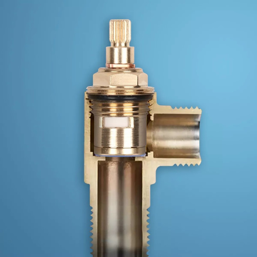 2Pcs Replacement Tap Cartridge Valve Kitchen Basin G 1/2 thread