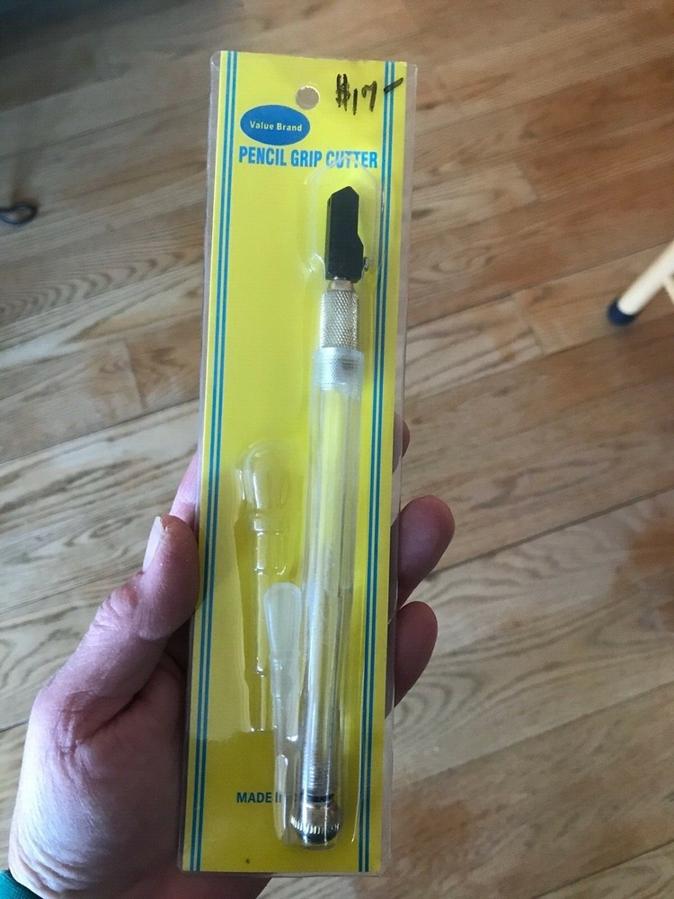 Pencil Grip Glass Cutter