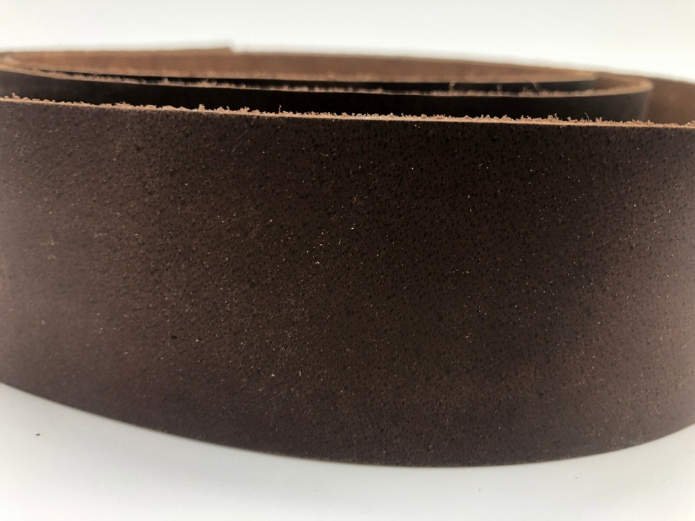 Brown Leather Belt Blank 4-5oz