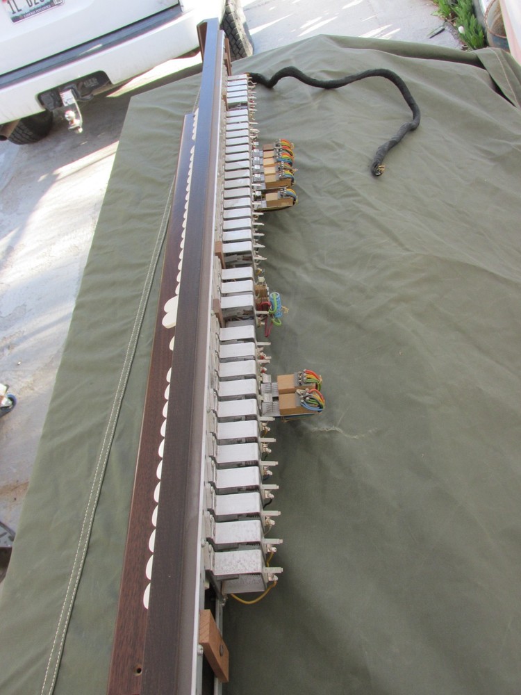 Allen Organ T-12A Tab Rail Panel
