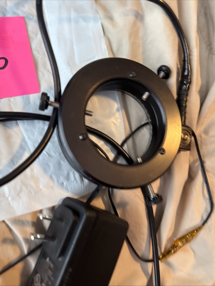 (Works) Luxo Microscopes By Unitron 18743 - Dimmable LED High Output Ring Light