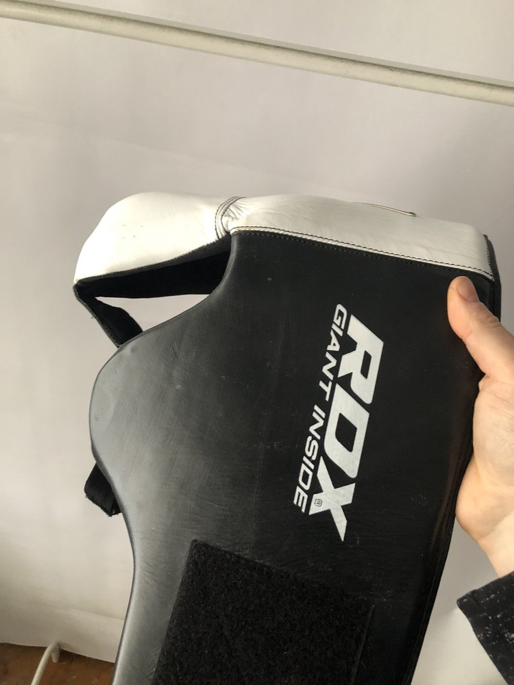 RDX MMA Groin Guard– Pro Leather Combat Training Pads