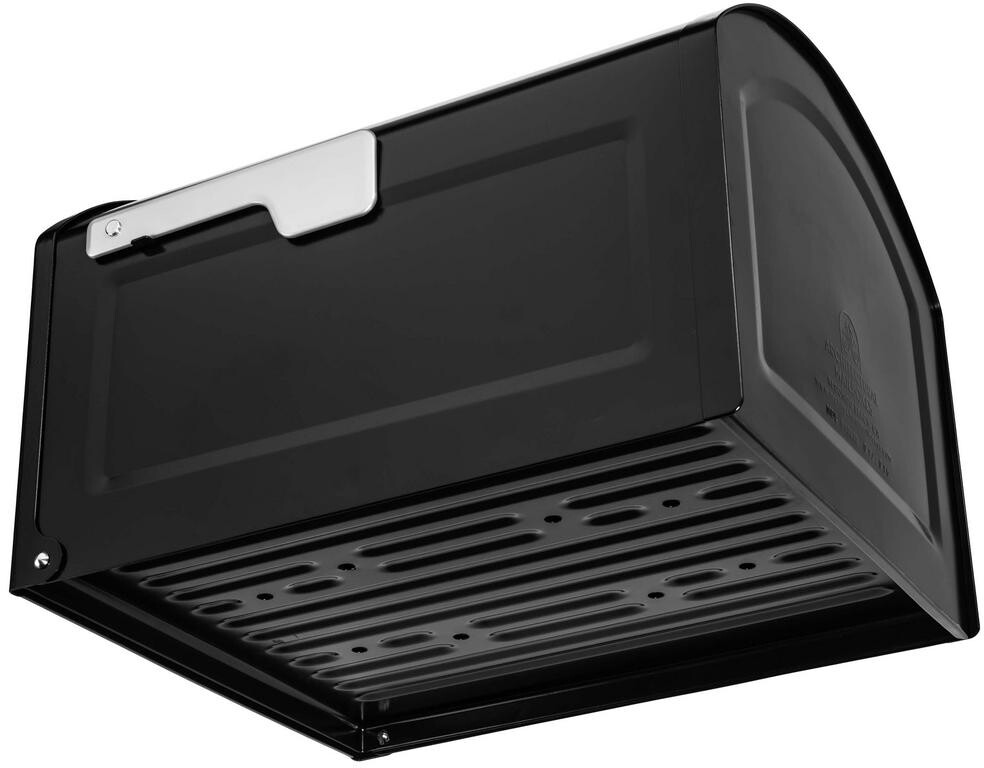 Centennial Post Mount Parcel Mailbox Premium Silver Handle Extra Large Durable