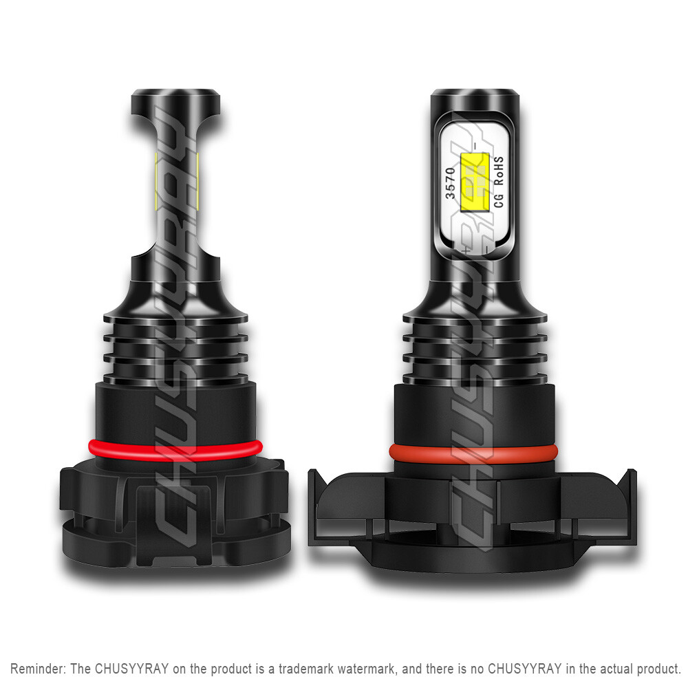 For Tahoe 2007-2012 2013 2014 6X LED Headlight + Fog Light Bulbs Combo Kit 6000K