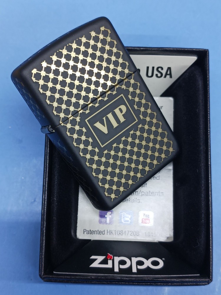Zippo VIP Black Matte 28531