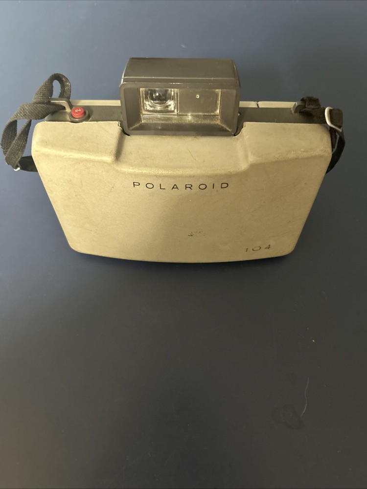 Polaroid Gray Automatic 104 Land Camera Vintage
