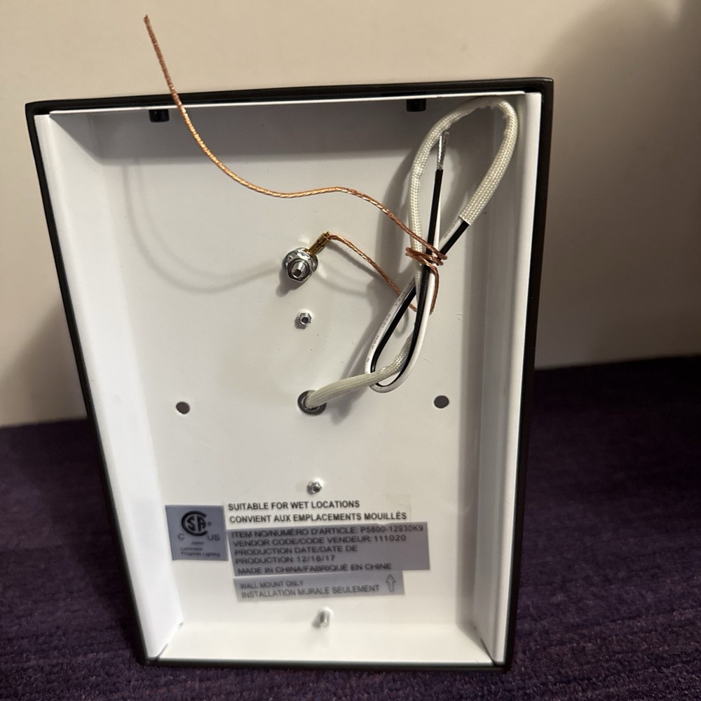 Progress Lighting P5800-LED Valera 1 Light 8" Tall LED Compliant - Bronze New