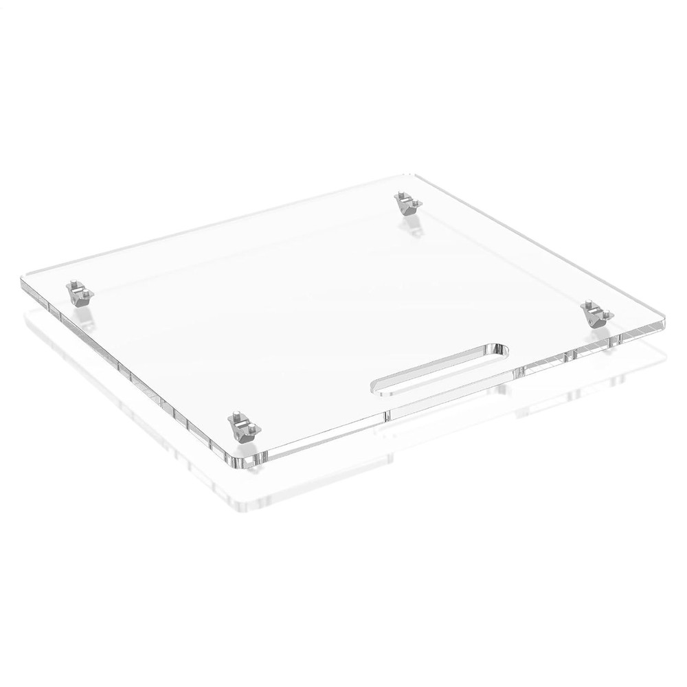 Sliding Tray For Coffee Maker Acrylic Coffee Maker Slider With Rubber Impart