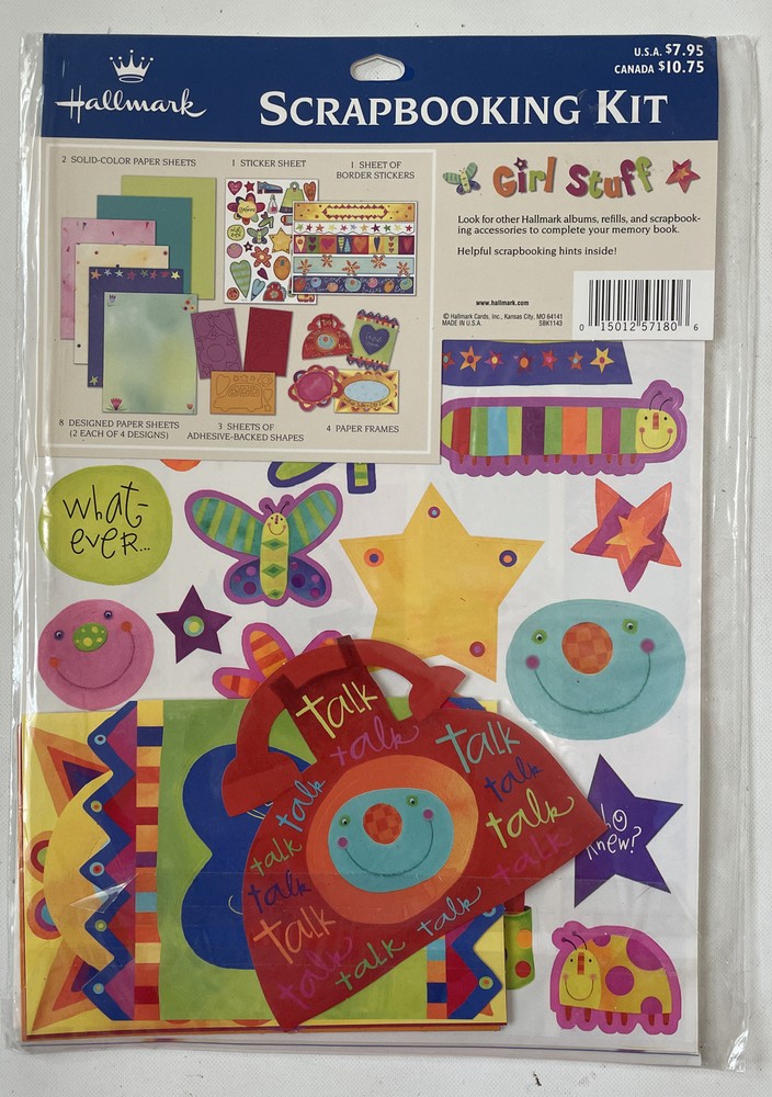 Hallmark, Scrapbooking Kit, Girl Stuff