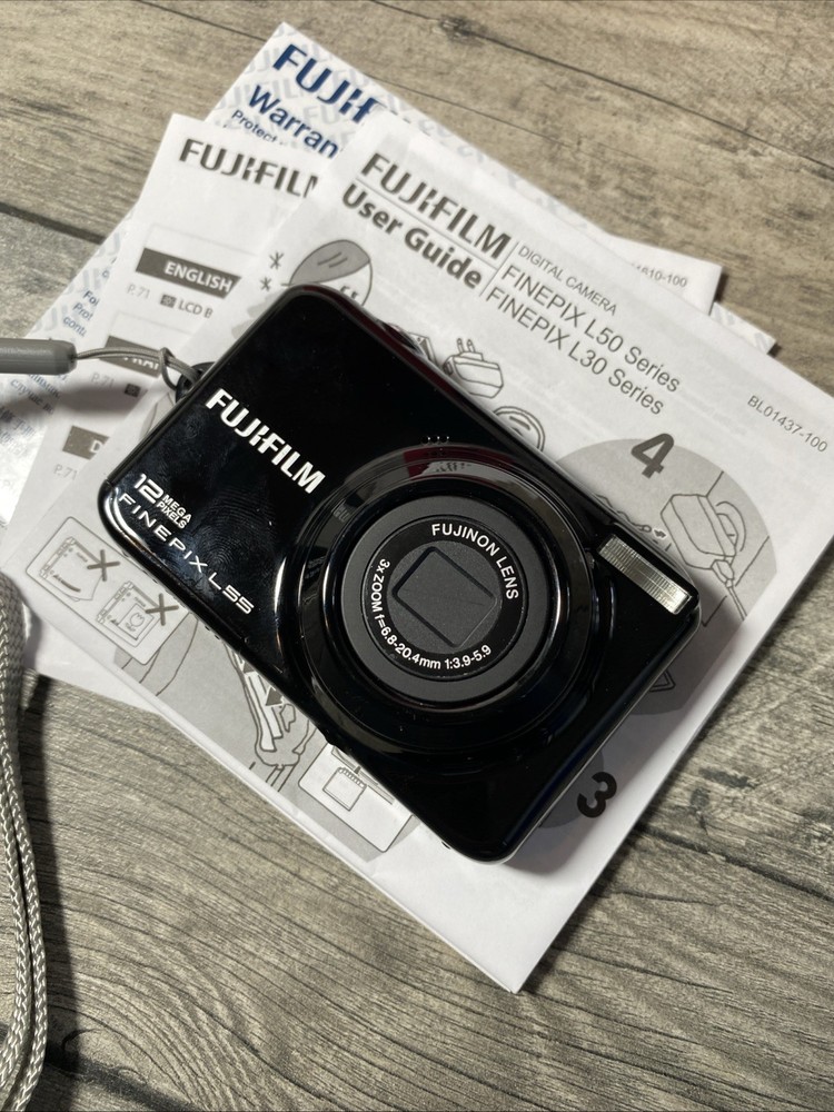 Fujifilm Finepix L55 12Mp Camera Black
