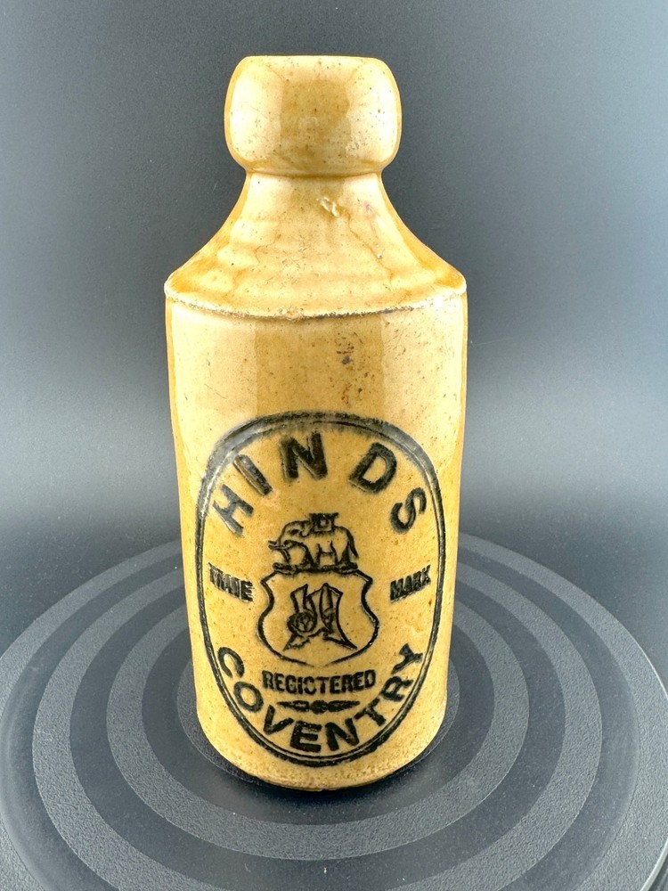 Coventry Transferred Ginger Beer Bottle Hinds