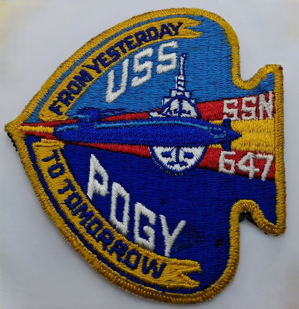 USS Pogy SSN-647 Patch