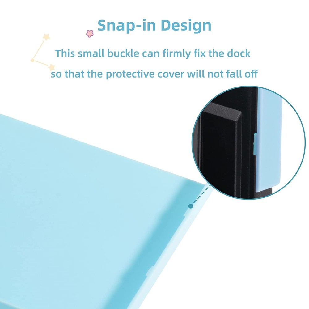 GeekShare Charging Dock Base Docking Station For Nintendo Switch Console Blue