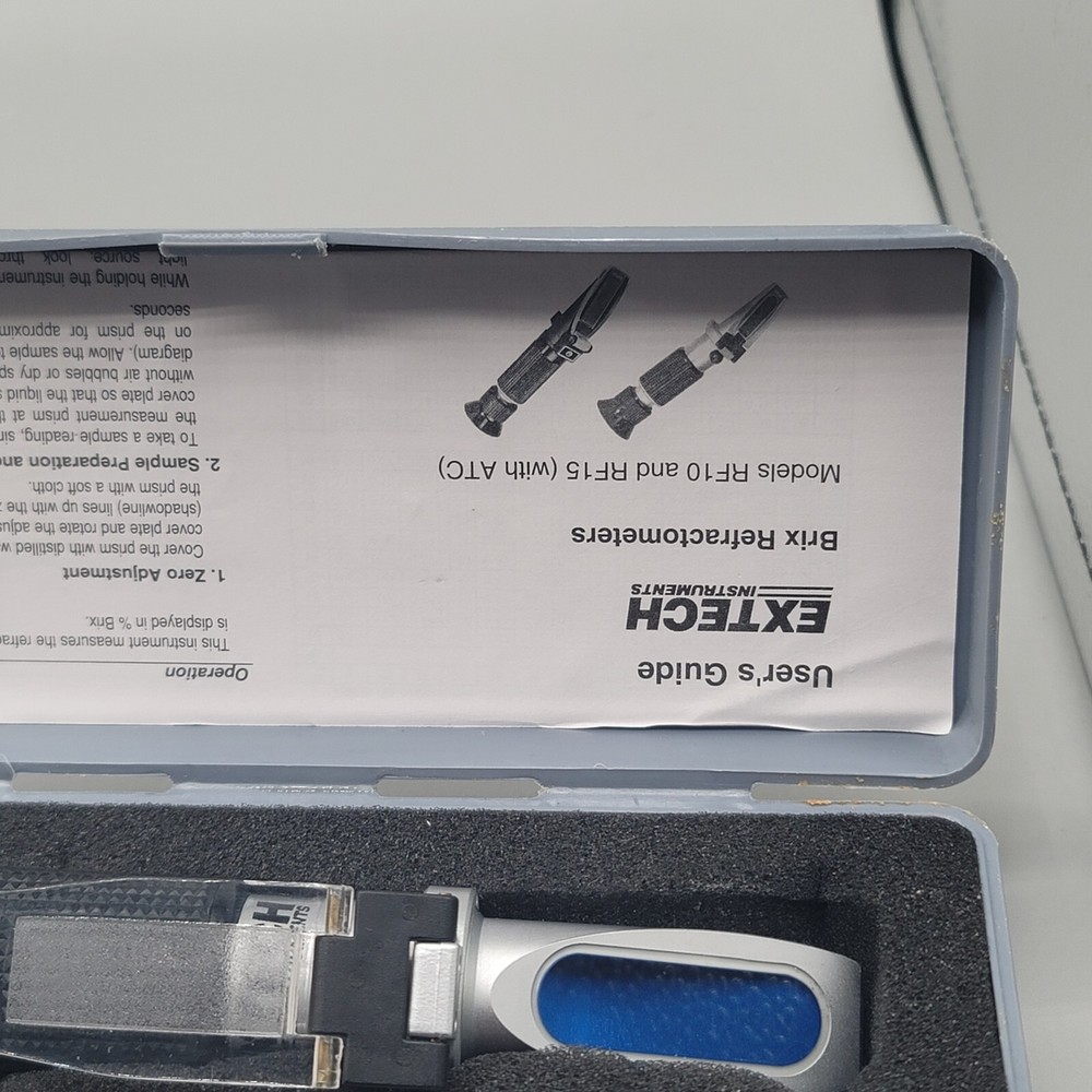 Extech Instruments RF15 Portable Refractometer With Case