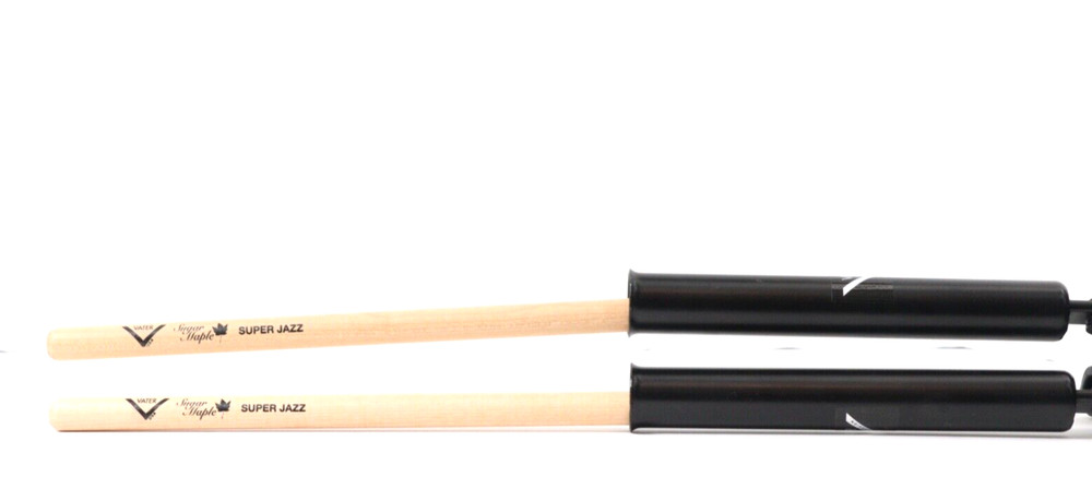 Vater Single-Pair Stick Holder with Super Jazz Sticks