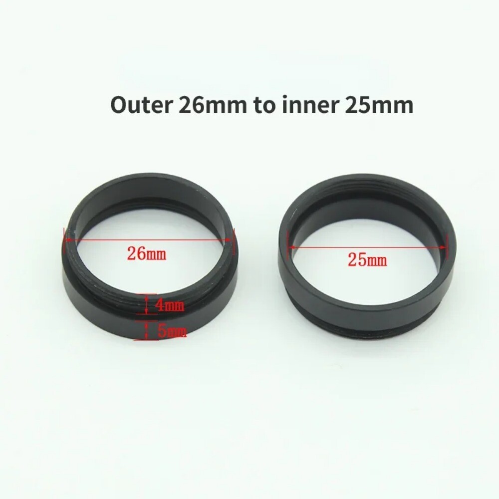 Microscope Accessories Microscope Objective Lens Adapter Ring M26 M27 M42 RMS