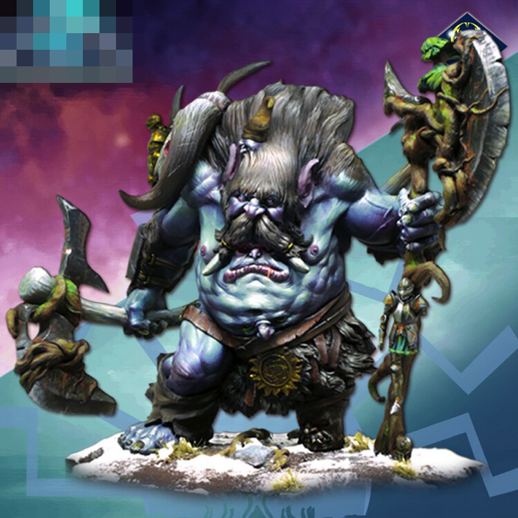 90mm Resin Fantasy Monster Devil Unassembled Unpainted R434