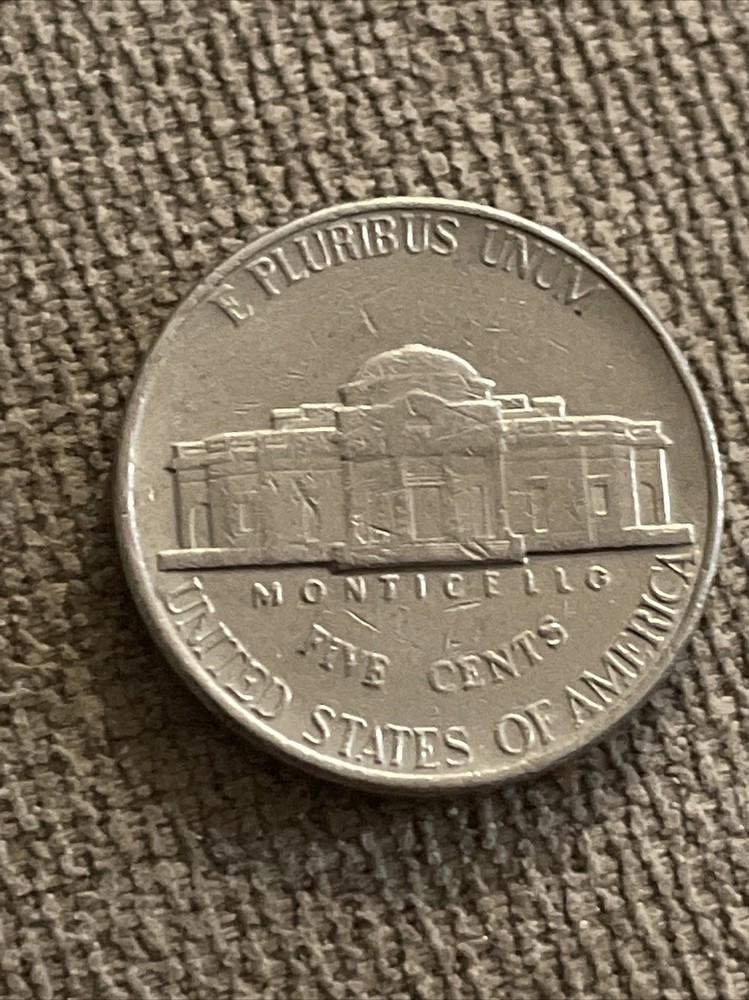 1989 D Jefferson Nickel TK722*