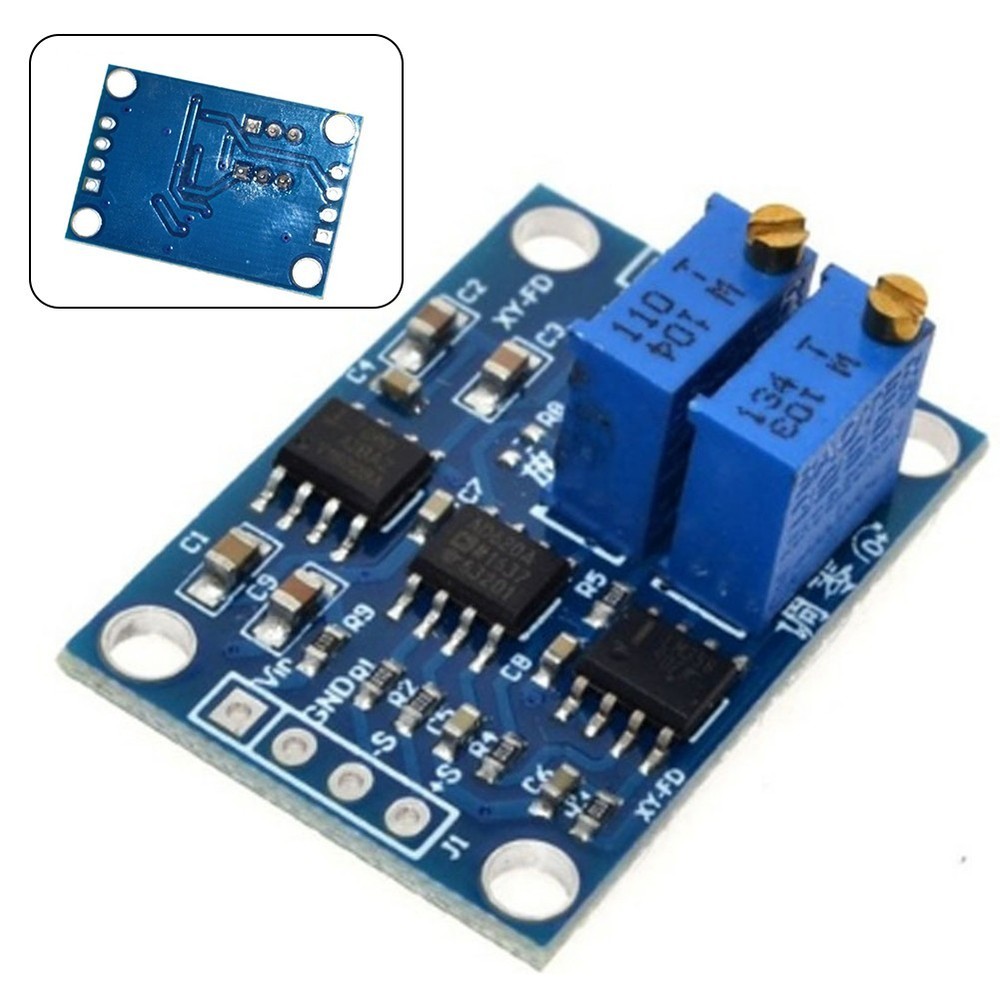 For AC DC Model Voltage Module AD620 Transmitter Low Offset Millivolt Voltage