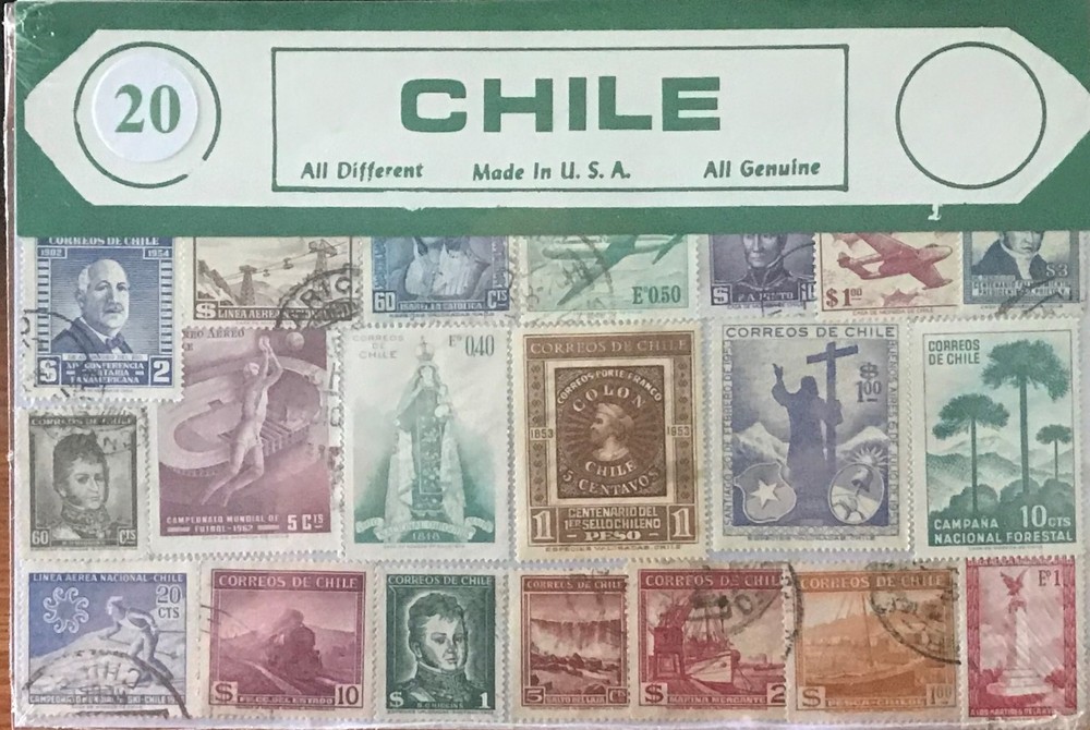 Stamp Packet - Chile