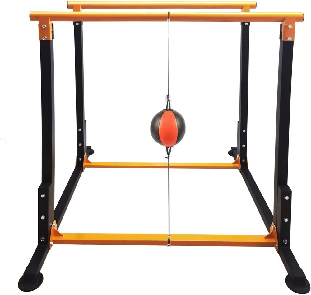 Heavy-Duty 600 LBS Multi-Function Dip Station for Home Gym - Dips, Pull-Ups