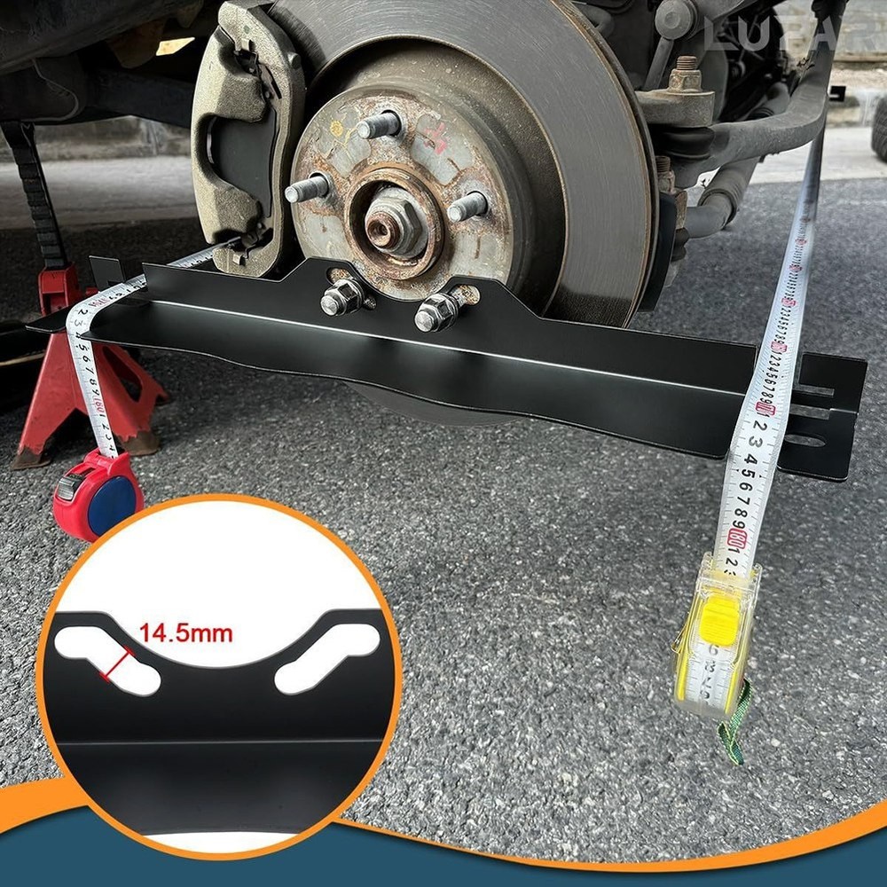 Wheel Alignment Tool Wheel Alignment Plate Accessory Stainless Steel Wheel Alignment Pla3473