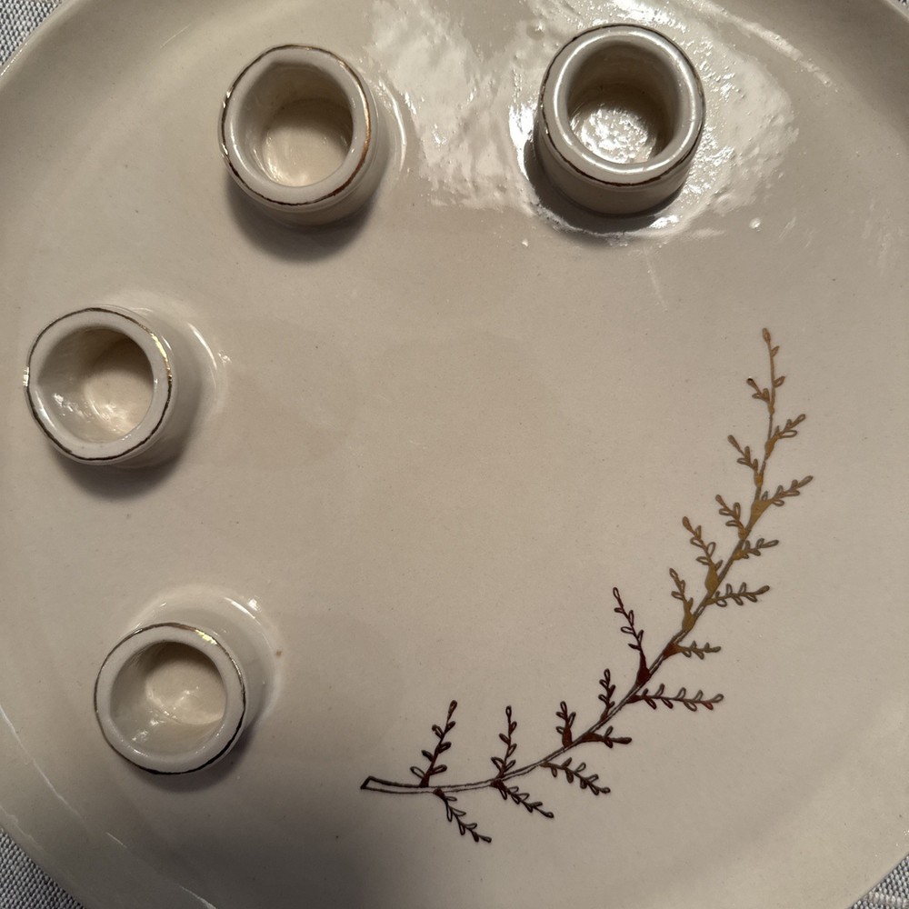 Handmade Studio Pottery Candle Holder