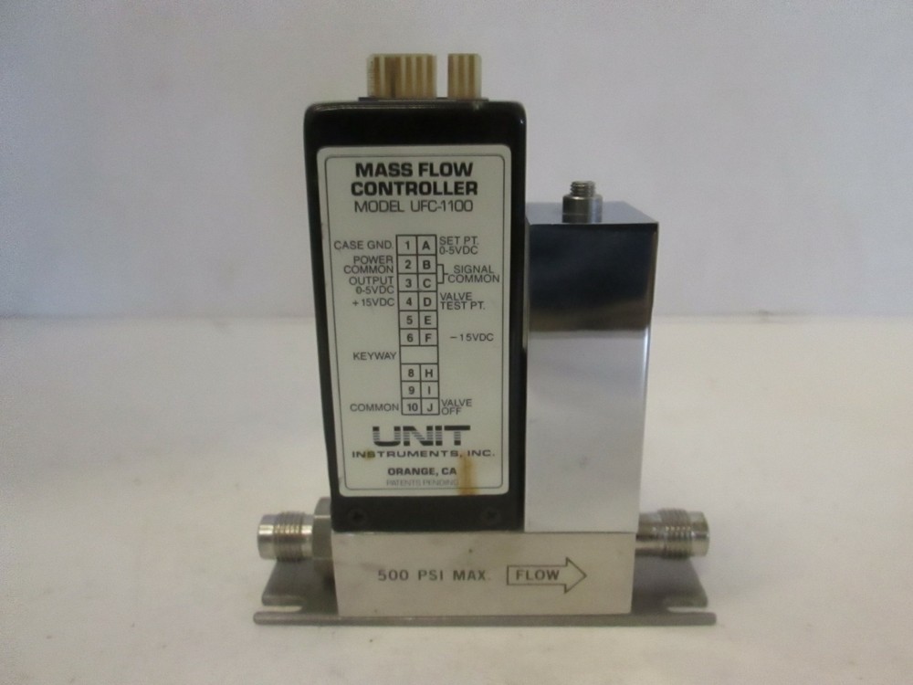 Unit UFC-1100, Mass Flow Controller MFC, Ar, 10 SLM, Used
